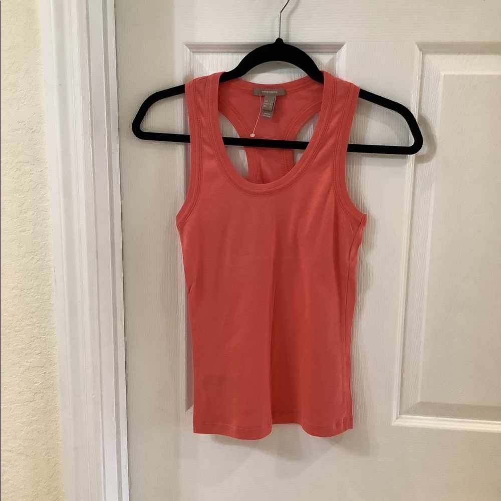 NWOT mng basics Coral Tank Top